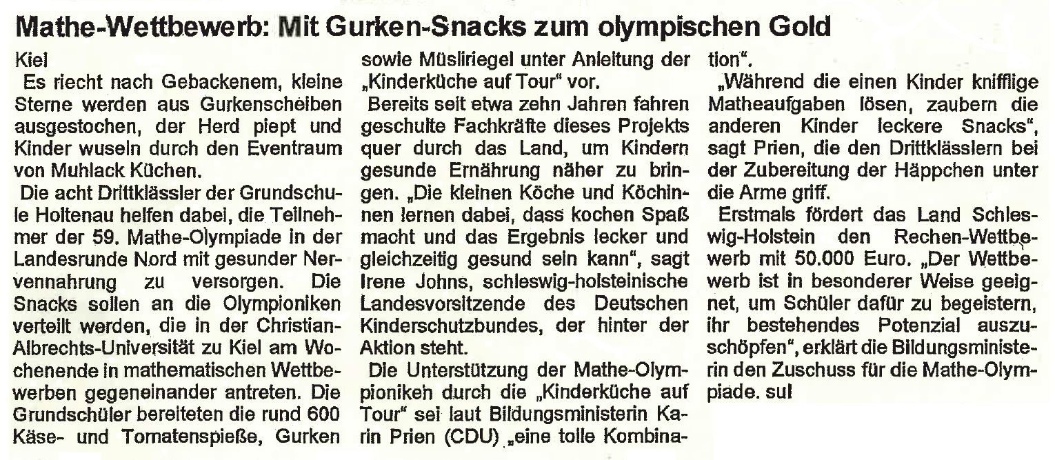 Quelle: SHZ vom 22.02.2020