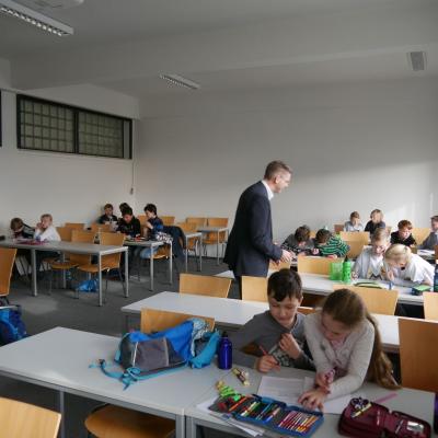Bei der Klausur