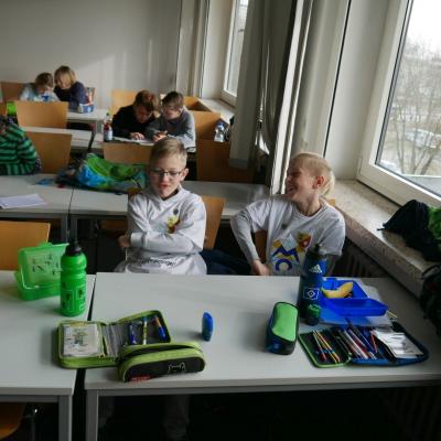 Bei der Klausur