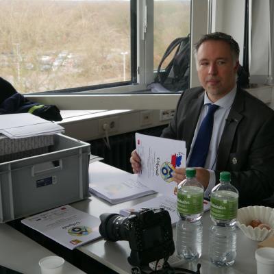 Korrektur der fertigen Klausuren