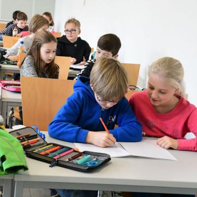 Bei der Klausur