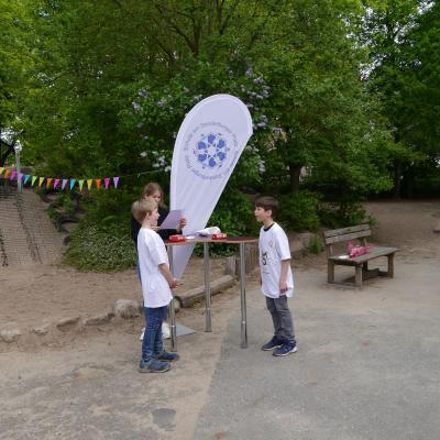 Preisverleihung an der Schule am Sonderburger Platz