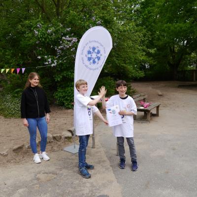 Preisverleihung an der Schule am Sonderburger Platz
